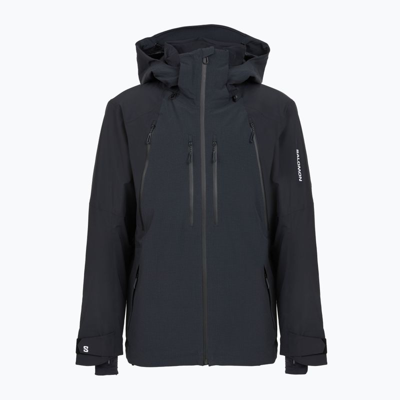Men's ski jacket Salomon Spectral deep black 9