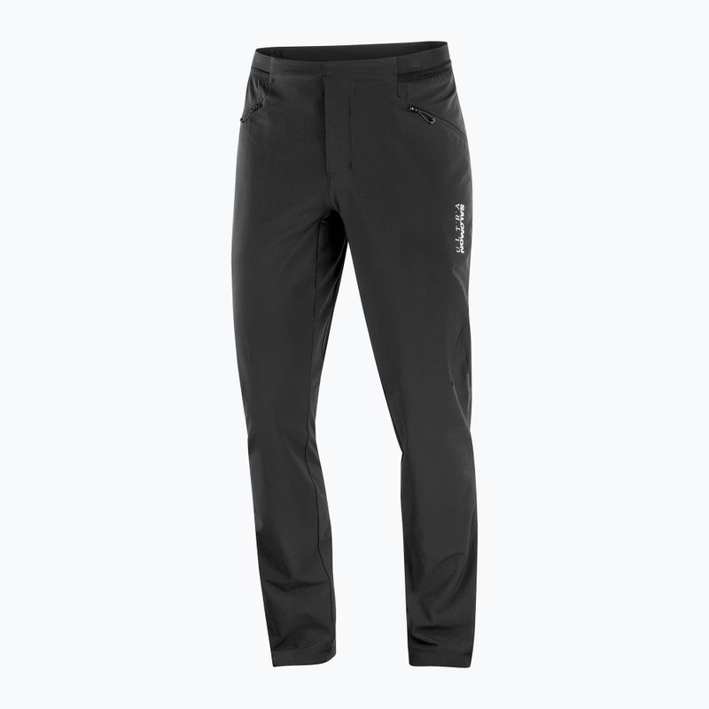 Men's running trousers Salomon Ultra deep black 5