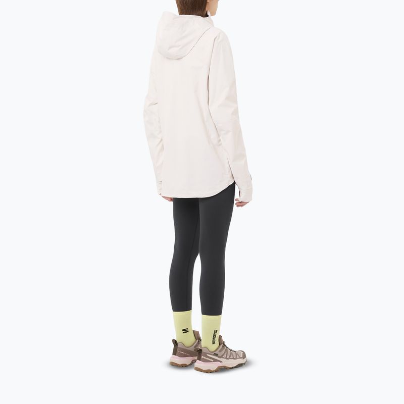 Women's fleece sweatshirt Salomon Essential Lightwarm whisper white 2