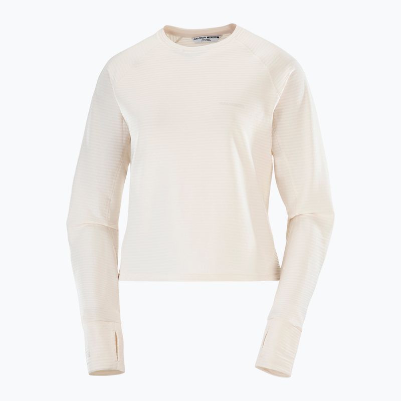 Women's fleece sweatshirt Salomon Essential Lightwarm whisper white 6