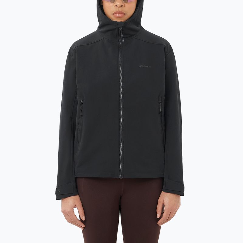 Women's jacket Salomon Outpeak Softshell deep black