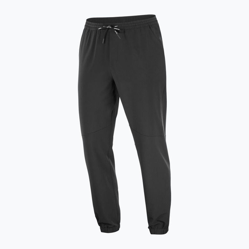 Men's running trousers Salomon Shakeout Hexaflow deep black 5