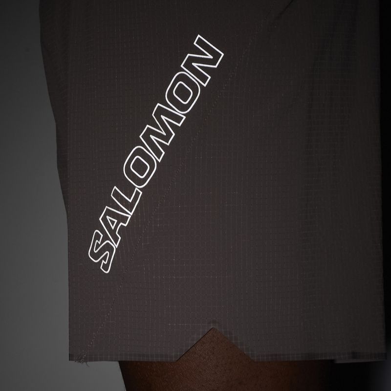 Men's running shorts Salomon Sense Aero 7" iron 4