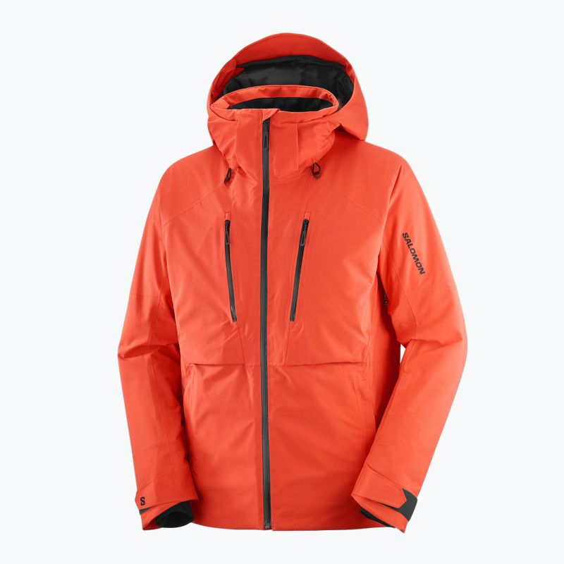 Men's ski jacket Salomon Brilliant 2.0 cherry tomato 9