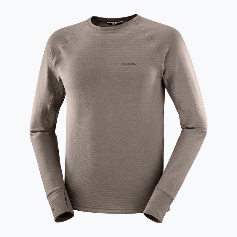 Men's sweatshirt Salomon Essential Lightwarm CN iron 5