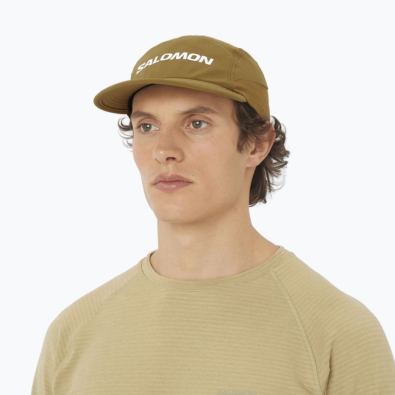 Baseball cap Salomon Sense Aero brilliant olive 3