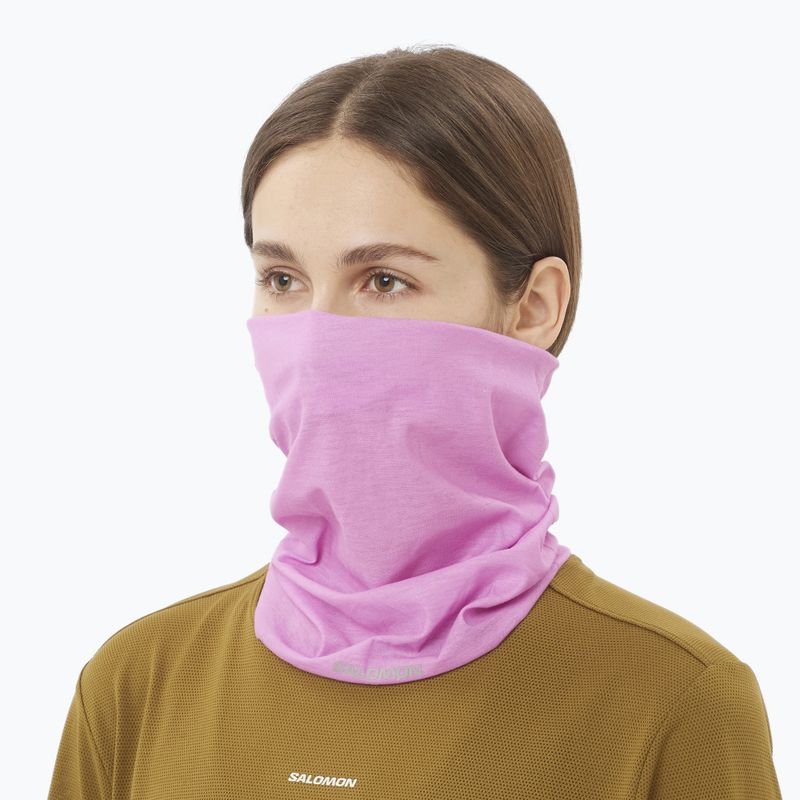 Snood Salomon Cross cyclamen 2