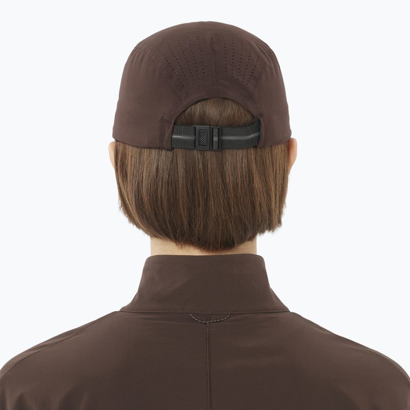 Salomon Shakeout coffee bean baseball cap 3