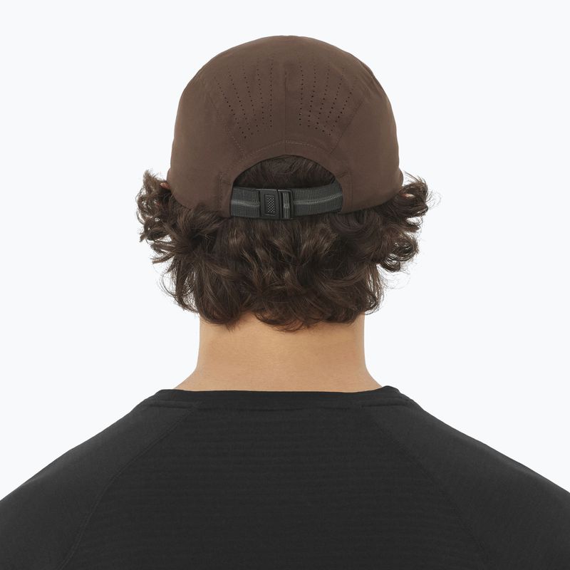 Salomon Shakeout coffee bean baseball cap 5