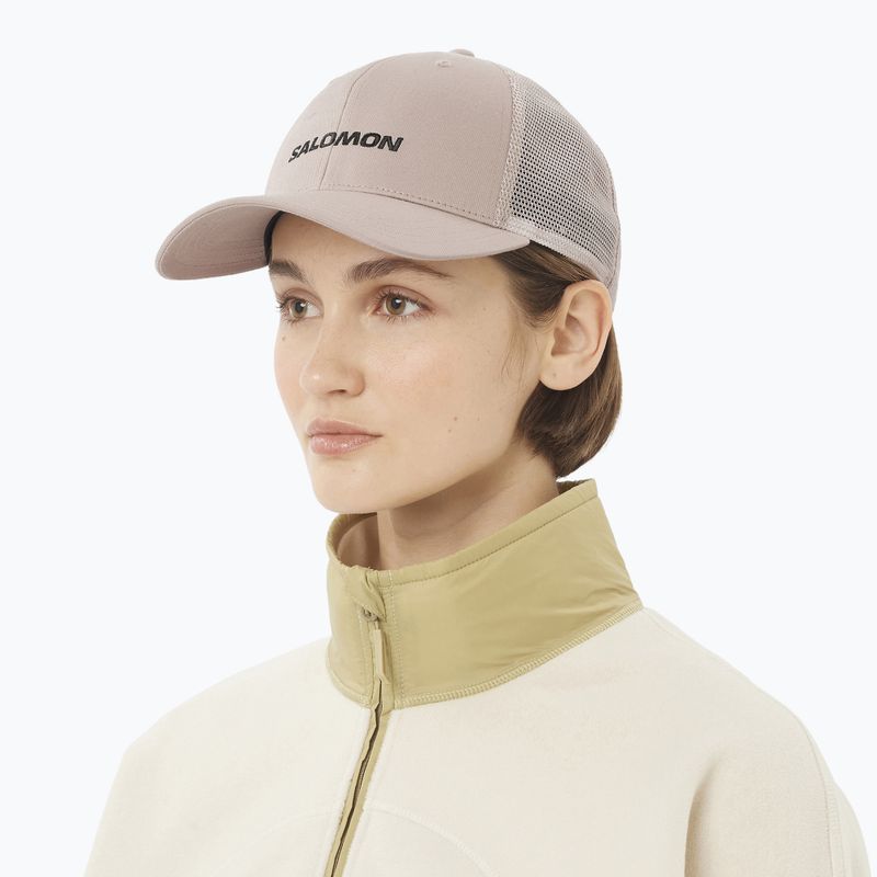 Baseball cap Salomon Logo Trucker etherea 2
