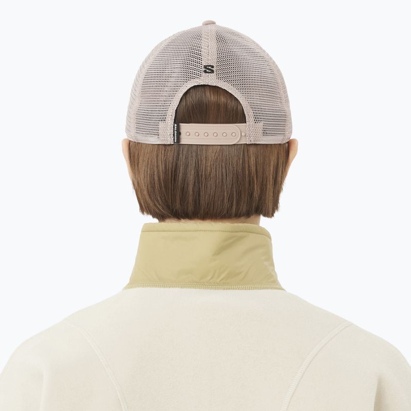 Baseball cap Salomon Logo Trucker etherea 3