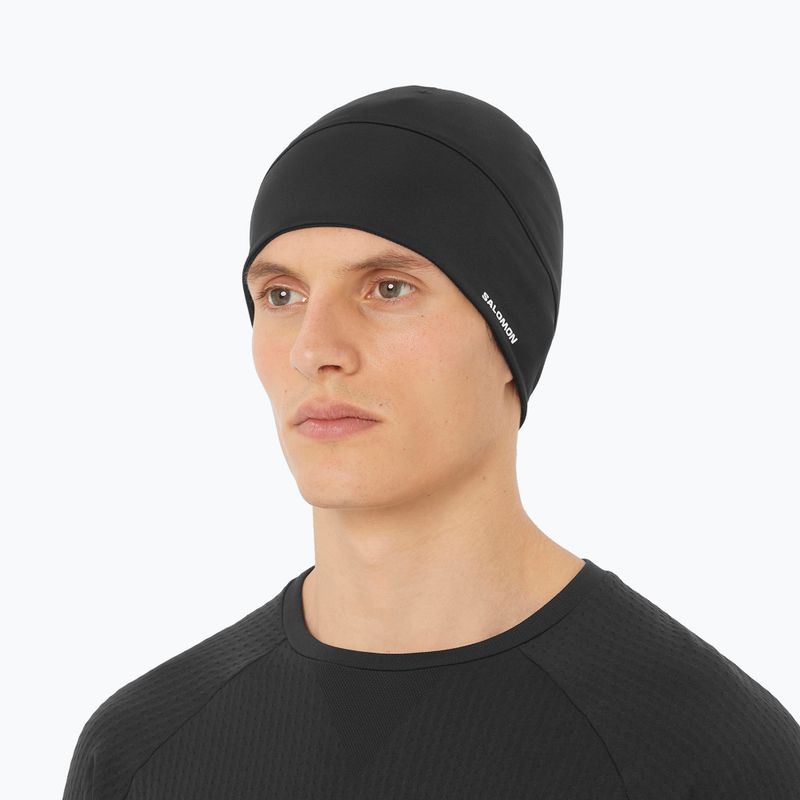 Cap Salomon Active Beanie deep black 2