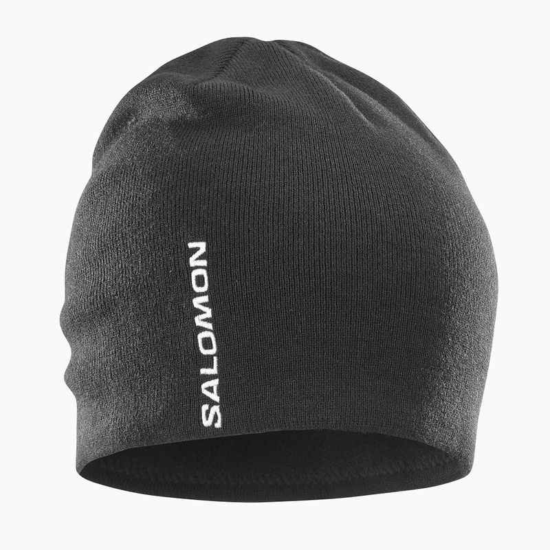 Winter hat Salomon Graphic deep black
