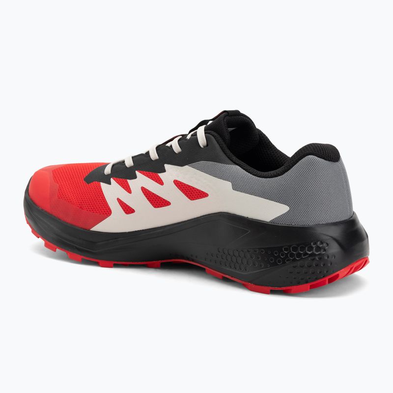 Men's running shoes Salomon Alphaglide GTX flame scarlet/black/pewter 3