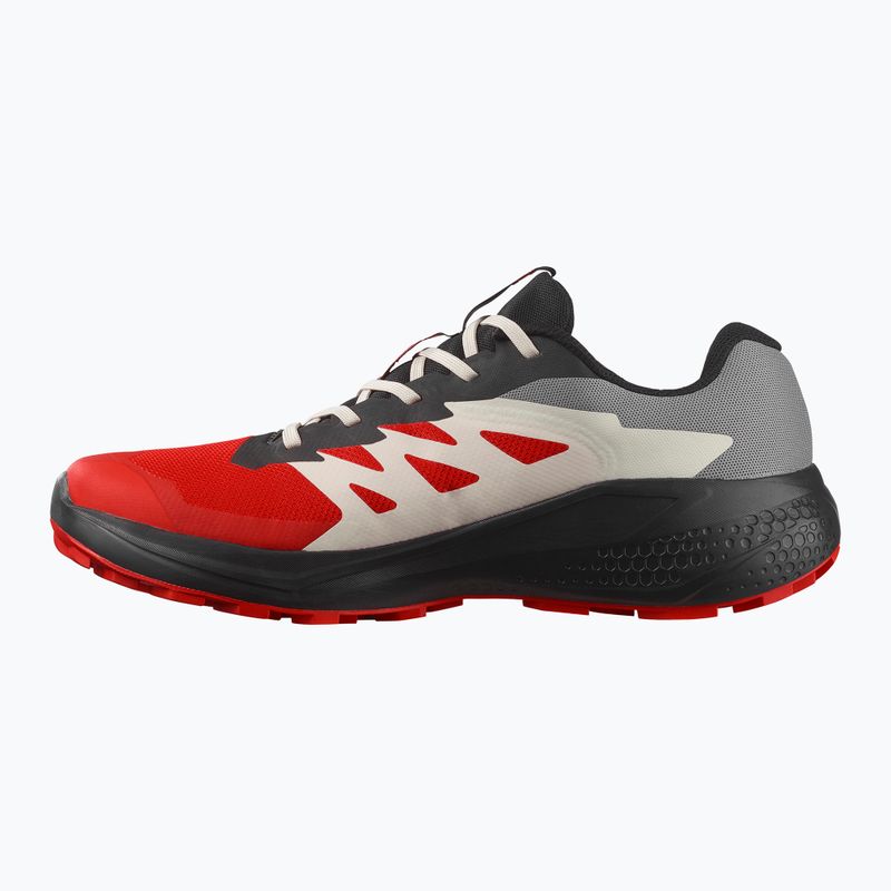Men's running shoes Salomon Alphaglide GTX flame scarlet/black/pewter 9