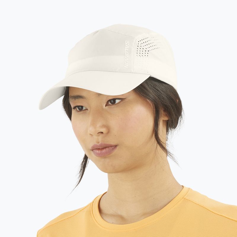 Salomon Shakeout baseball cap whisper white 2
