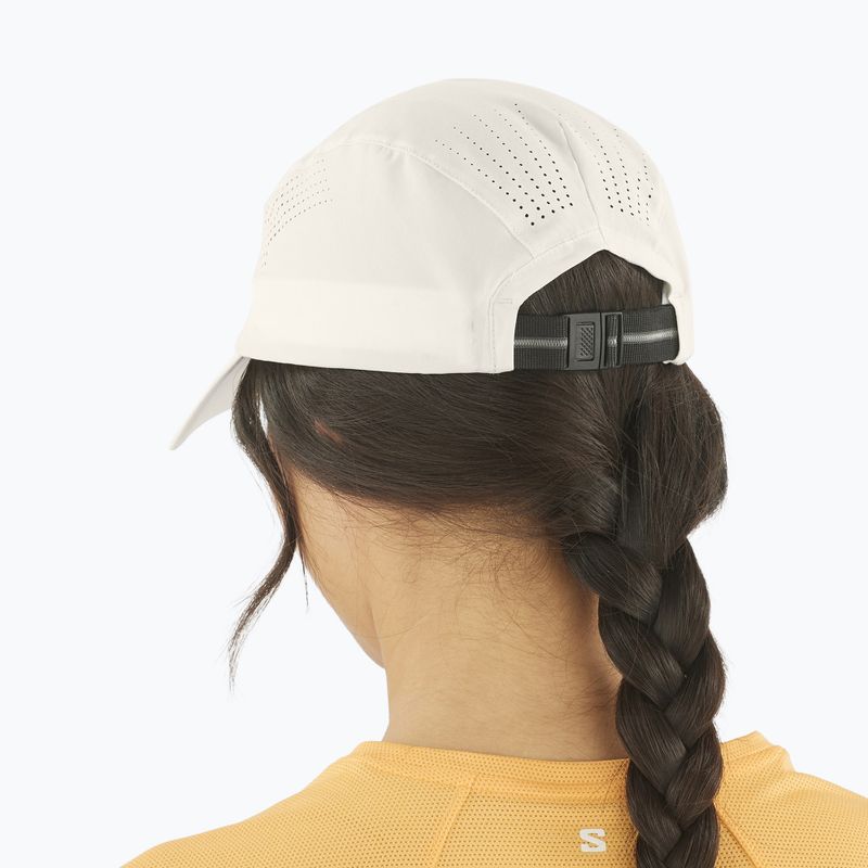 Salomon Shakeout baseball cap whisper white 3