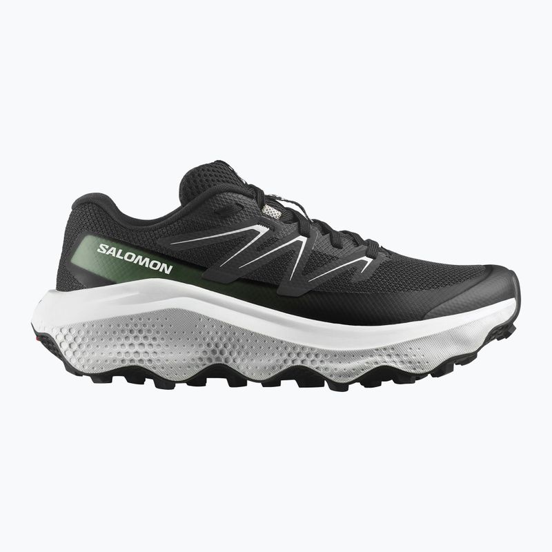 Women's running shoes Salomon Ultra Flow 2 black/white/agave green 9