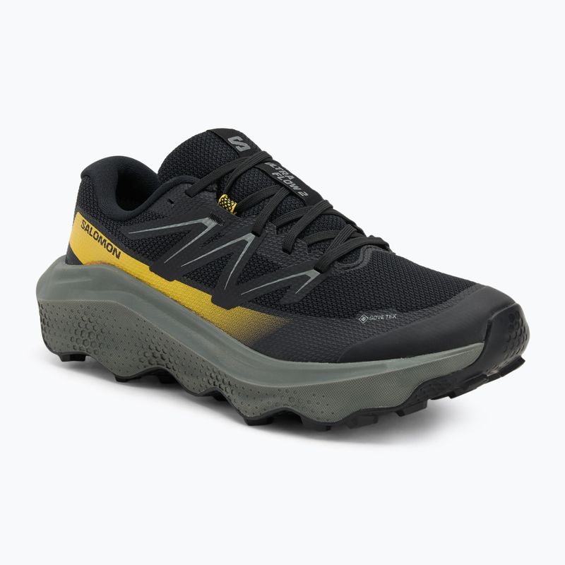 Men's running shoes Salomon Ultra Flow 2 GTX black/sedona sage/incaberry