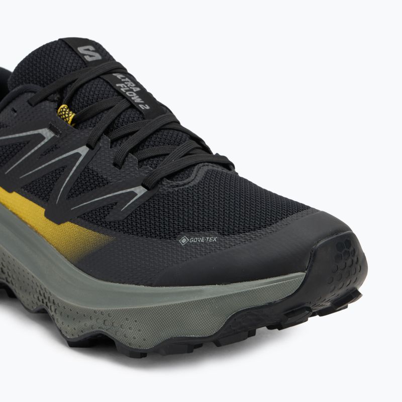 Men's running shoes Salomon Ultra Flow 2 GTX black/sedona sage/incaberry 7