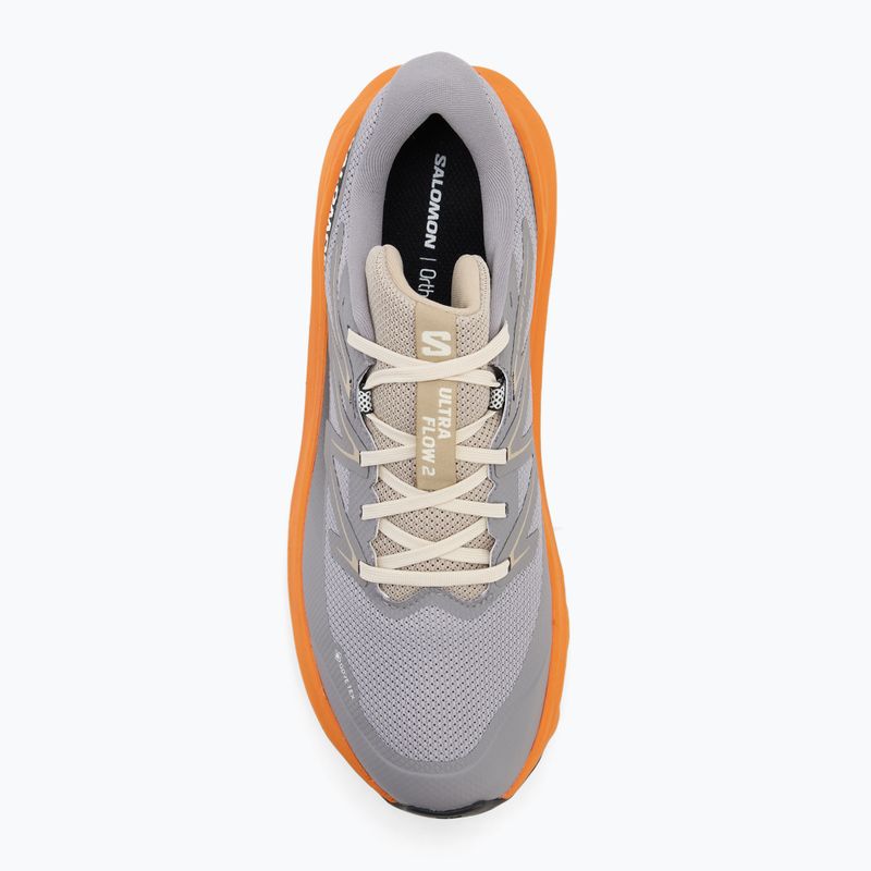 Men's running shoes Salomon Ultra Flow 2 GTX gull/turmeric/white pepper 5