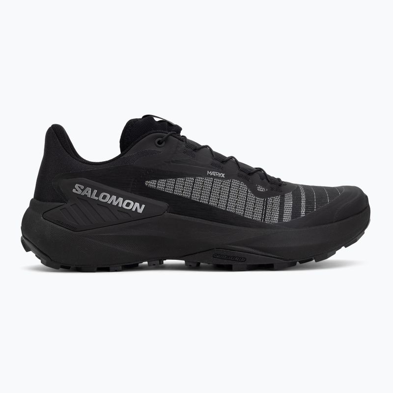 Men's running shoes Salomon Genesis black/black/silver 2