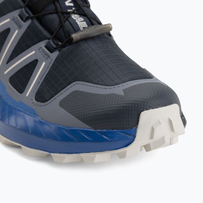 Men's running shoes Salomon Speedcross Peak GTX blue nights/grisaille 7