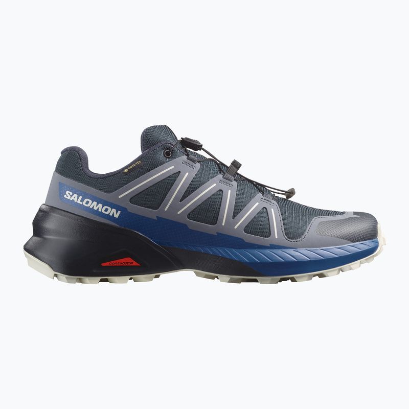 Men's running shoes Salomon Speedcross Peak GTX blue nights/grisaille