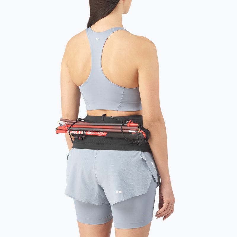 Salomon running belt ADV SKIN Seamless black/white 5