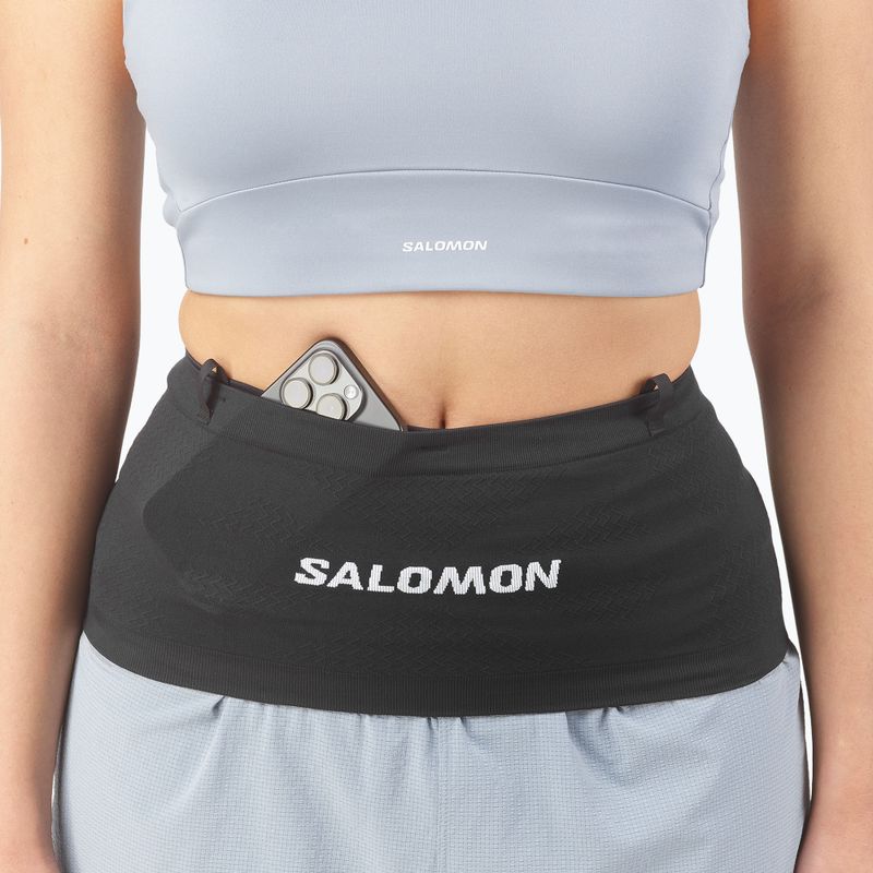 Salomon running belt ADV SKIN Seamless black/white 6
