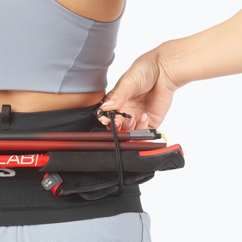 Salomon running belt ADV SKIN Seamless black/white 8