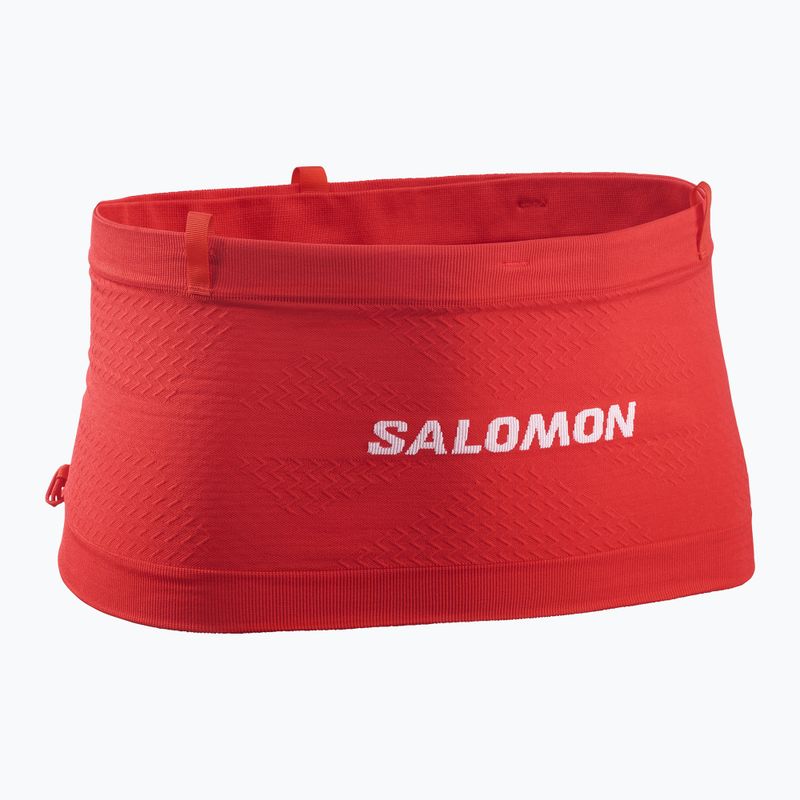 Running belt Salomon Advance Skin Seamless flame scarlet/white