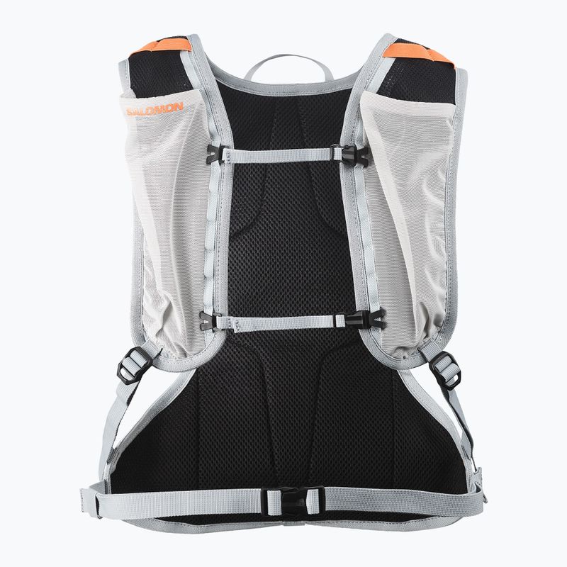 Hiking backpack Salomon Cross 8 l violet/quarry/nectarine 2