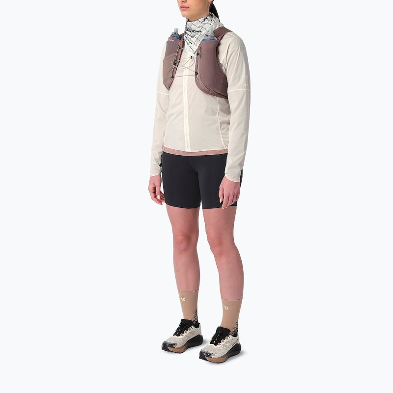 Running vest Salomon GRVL Skin 4 Set iron/silver cloud 5