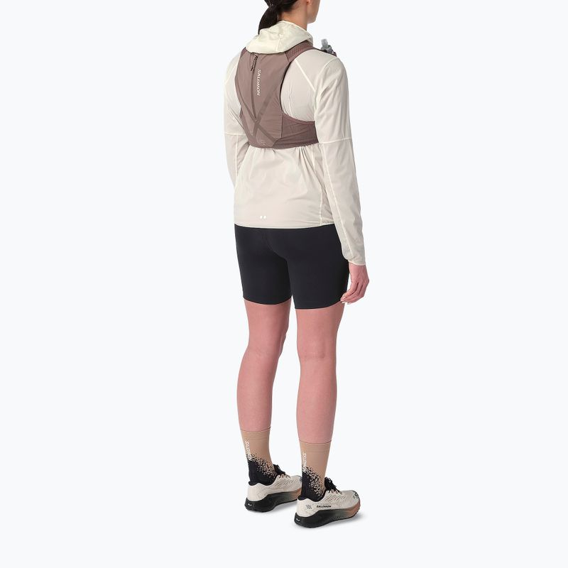 Running vest Salomon GRVL Skin 4 Set iron/silver cloud 6