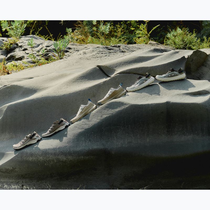 Men's hiking boots Salomon Techamphibian 5 rainy day/desert tan/mykonos blue 8