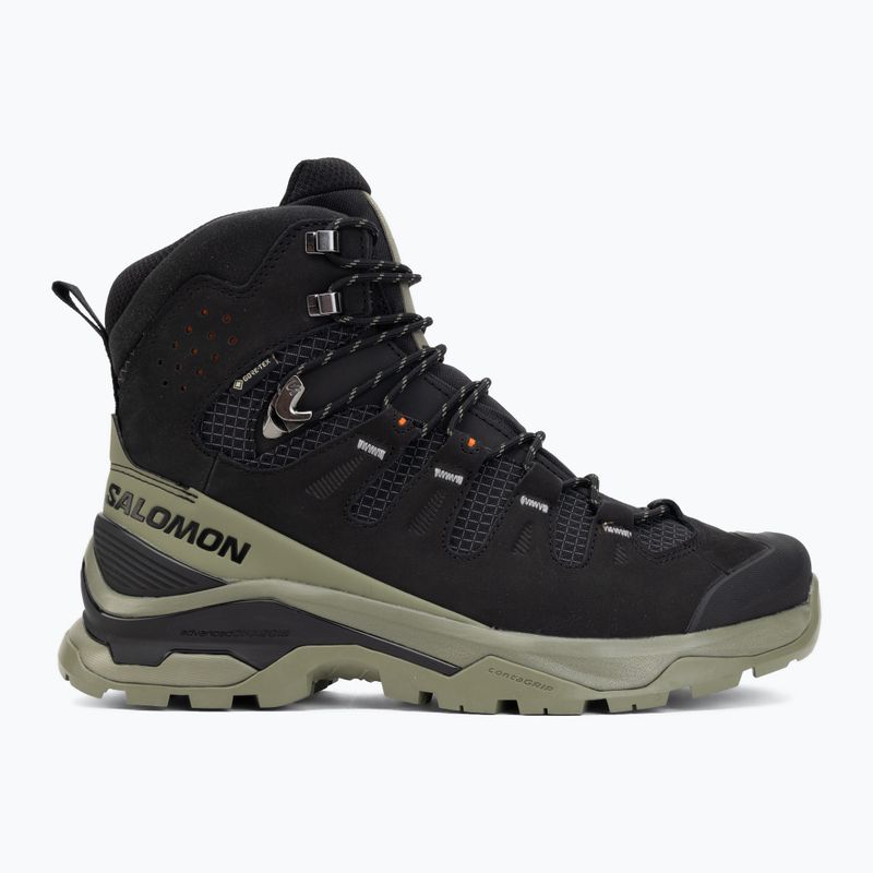 Men's trekking boots Salomon Quest 5 GTX black/dlicgr/black 2