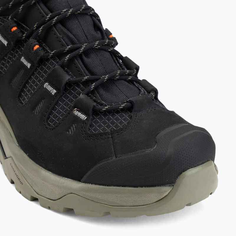 Men's trekking boots Salomon Quest 5 GTX black/dlicgr/black 7