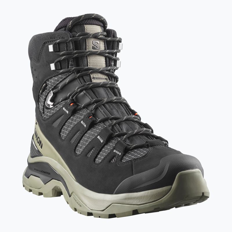 Men's trekking boots Salomon Quest 5 GTX black/dlicgr/black 3