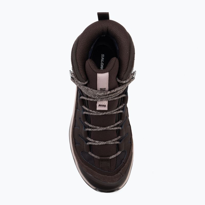 Women's trekking boots Salomon Quest Echo GTX blkcof/shadow/blac 5