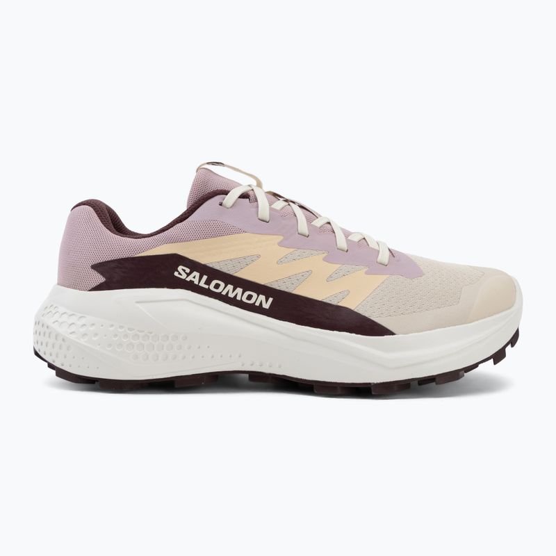 Women's running shoes Salomon Alphaglide tapioca/dawn pink 2