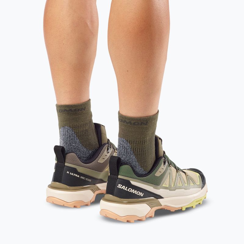 Men's trekking boots Salomon X Ultra 360 Edge aloe/slate green 7