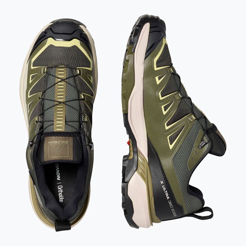 Men's trekking boots Salomon X Ultra 360 Edge GTX peat/olive night 5