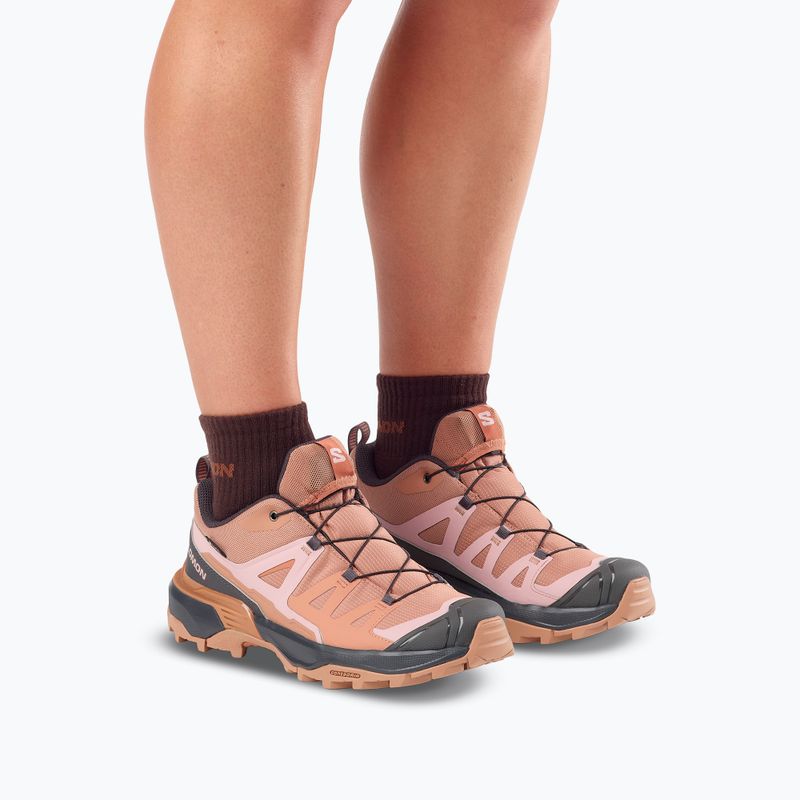Women's trekking boots Salomon X Ultra 360 GTX burro/asphalt 7