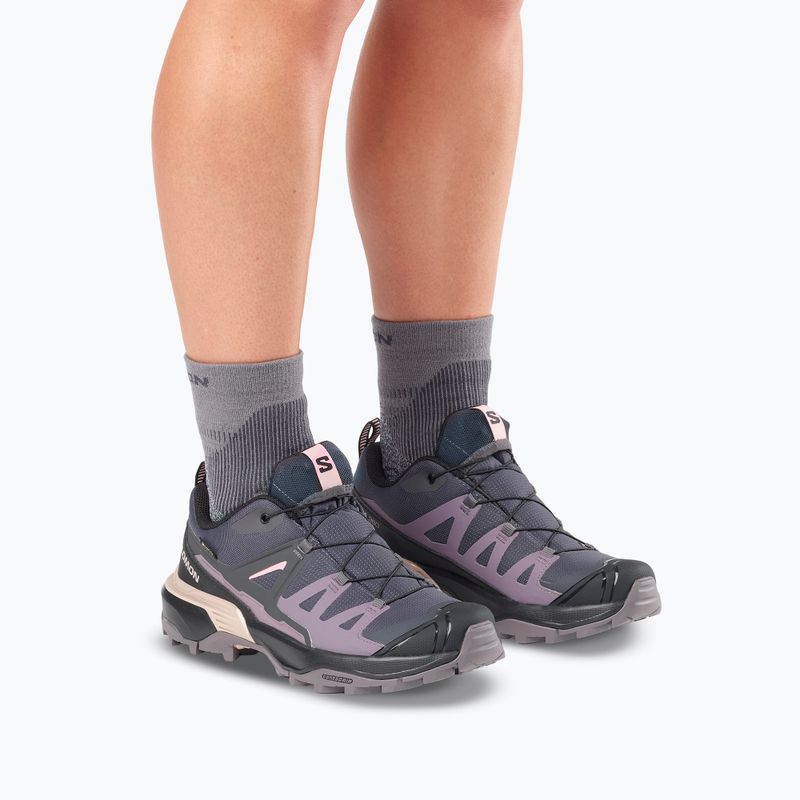 Women's trekking boots Salomon X Ultra 360 GTX nine iron/excalibur 7