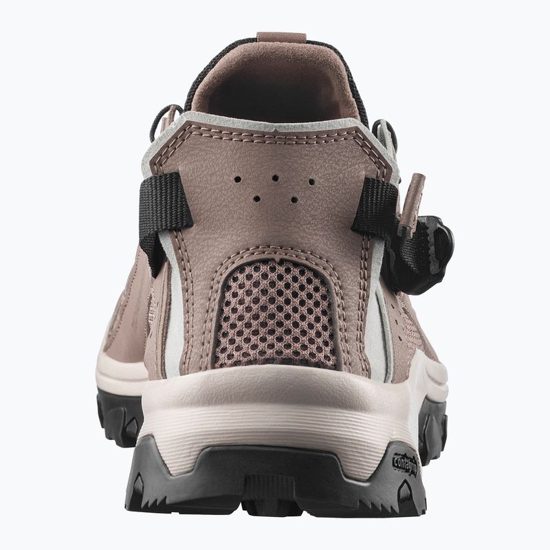 Men's hiking boots Salomon Techamphibian 5 walnut/wrought iron/black 4