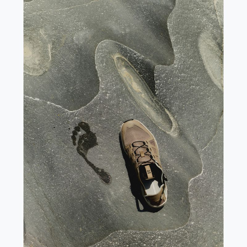 Men's hiking boots Salomon Techamphibian 5 walnut/wrought iron/black 8