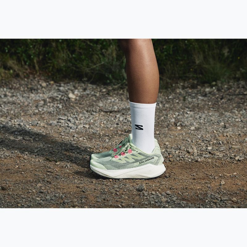 Women's running shoes Salomon Aero Blaze 3 GRVL butterfly/knockout pink/black 9