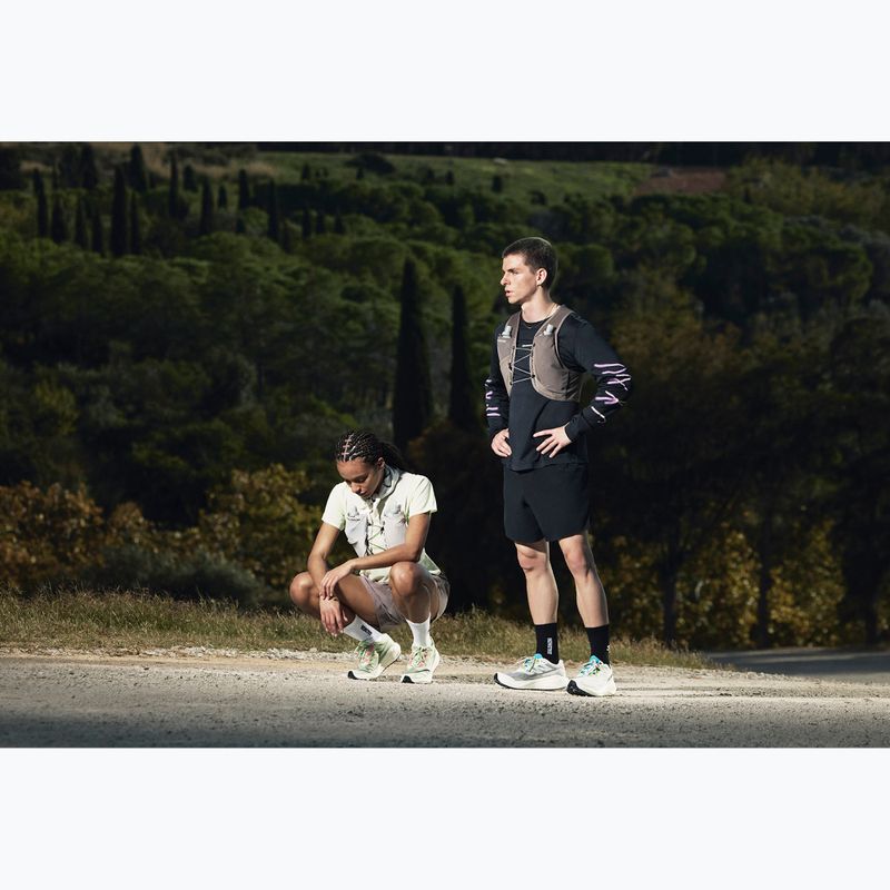 Women's running shoes Salomon Aero Blaze 3 GRVL butterfly/knockout pink/black 11