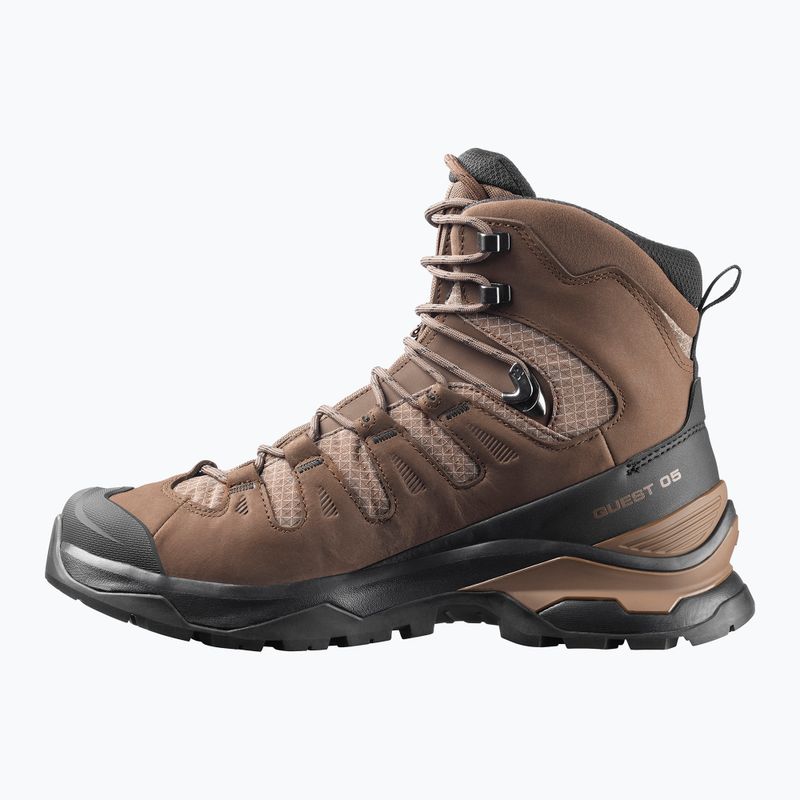 Men's trekking boots Salomon Quest 5 GTX dark earth/black 3
